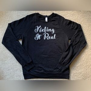 NWOT Live 420 “Kiefing It Real” American Apparel Crewneck Sweatshirt